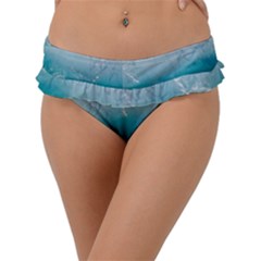 Waves Frill Bikini Bottoms by nateshop