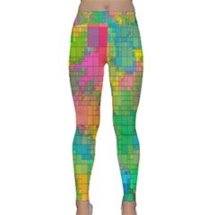 Pixel-79 Classic Yoga Leggings by nateshop