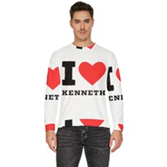 I Love Kenneth Men s Fleece Sweatshirt by ilovewhateva