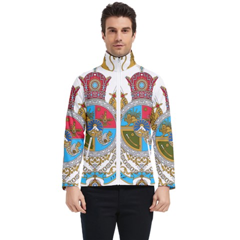 Imperial Coat Of Arms Of Iran, 1932-1979 Men s Bomber Jacket by abbeyz71