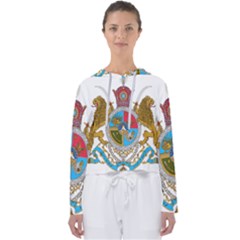 Imperial Coat Of Arms Of Iran, 1932-1979 Women s Slouchy Sweat by abbeyz71