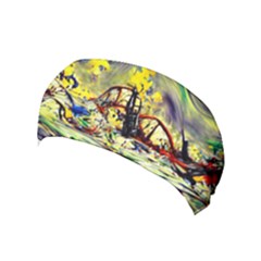 Abstract Arts Psychedelic Art Experimental Yoga Headband by Uceng
