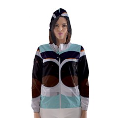 Astronaut Space Astronomy Universe Women s Hooded Windbreaker by Salman4z