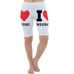 I Love Negroni Cropped Leggings  by ilovewhateva