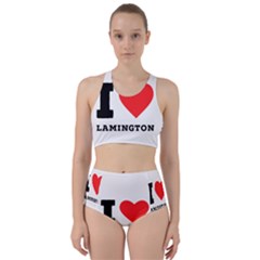 I Love Lamington Racer Back Bikini Set by ilovewhateva