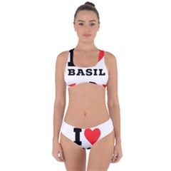 I Love Basil Criss Cross Bikini Set by ilovewhateva