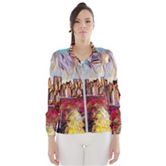 New York Skyline Manhattan City Women s Windbreaker by Cowasu