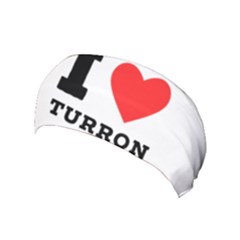 I Love Turron  Yoga Headband by ilovewhateva
