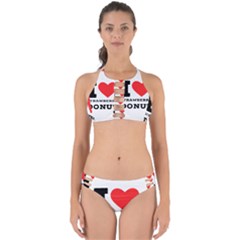 I Love Strawberry Donut Perfectly Cut Out Bikini Set by ilovewhateva