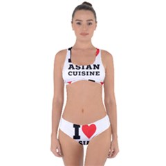 I Love Asian Cuisine Criss Cross Bikini Set by ilovewhateva