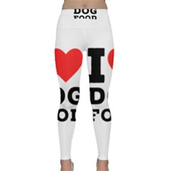 I Love Dog Food Classic Yoga Leggings by ilovewhateva
