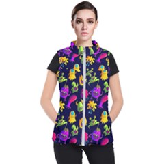 Space Patterns Women s Puffer Vest by Amaryn4rt