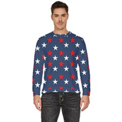 Patriotic Colors America Usa Red Men s Fleece Sweatshirt by Celenk