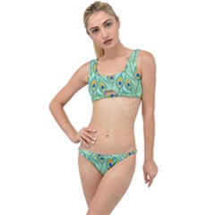 Lovely-peacock-feather-pattern-with-flat-design The Little Details Bikini Set by uniart180623