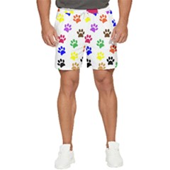 Pawprints-paw-prints-paw-animal Men s Runner Shorts by uniart180623