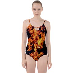 Live Coals Cut Out Top Tankini Set by artworkshop