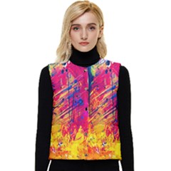 Various Colors Women s Button Up Puffer Vest by artworkshop