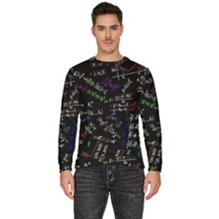 Mathematics  Physics Maths Math Pattern Men s Fleece Sweatshirt by Grandong