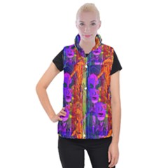 Lou Women s Button Up Vest by MRNStudios