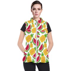 Watermelon -12 Women s Puffer Vest by nateshop