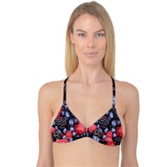 Berries-01 Reversible Tri Bikini Top by nateshop