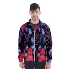 Berries-01 Men s Windbreaker by nateshop