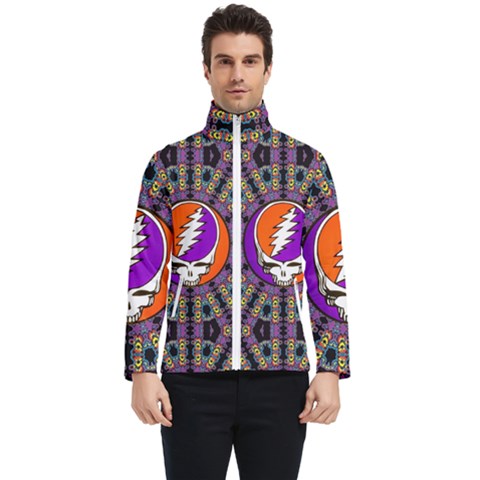 Gratefuldead Grateful Dead Pattern Men s Bomber Jacket by Cowasu