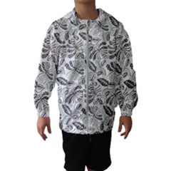 Batik Klasik In Indonesia Kids  Hooded Windbreaker by nateshop