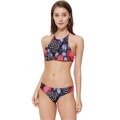 Berries-01 Banded Triangle Bikini Set by nateshop