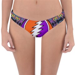 Gratefuldead Grateful Dead Pattern Reversible Hipster Bikini Bottoms by Cowasu