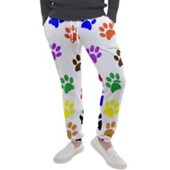 Pawprints-paw-prints-paw-animal Men s Jogger Sweatpants by Ravend