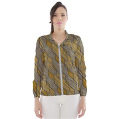 Background-batik Women s Windbreaker by nateshop