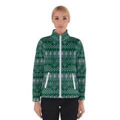 Christmas Knit Digital Women s Bomber Jacket