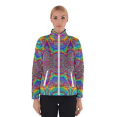 Mandala, Pattern, Abstraction, Colorful, Hd Phone Women s Bomber Jacket