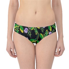 Flower Pattern Art Floral Texture Hipster Bikini Bottoms by Grandong