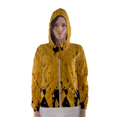 Yellow Best, Black, Black And White, Emoji High Women s Hooded Windbreaker by nateshop