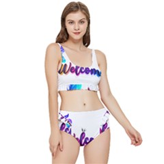 Arts Frilly Bikini Set by Internationalstore