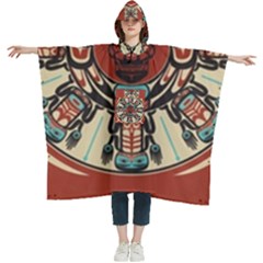 Grateful-dead-pacific-northwest-cover Women s Hooded Rain Ponchos by Sarkoni