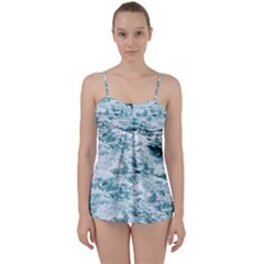 Ocean Wave Babydoll Tankini Set by Jack14