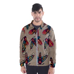 Tattoos Colorful Seamless Pattern Men s Windbreaker by Amaryn4rt