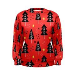 Christmas Christmas Tree Pattern Women s Sweatshirt by Amaryn4rt