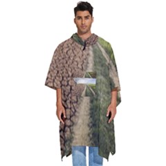 Climate Landscape Men s Hooded Rain Ponchos by Sarkoni