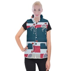 Camera Vector Illustration Women s Button Up Vest by Amaryn4rt