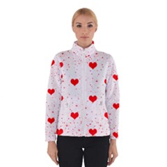 Hearts Romantic Love Valentines Women s Bomber Jacket by Ndabl3x