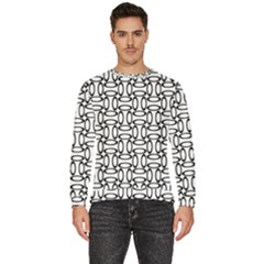 Ellipse Pattern Ellipse Dot Pattern Men s Fleece Sweatshirt by Apen