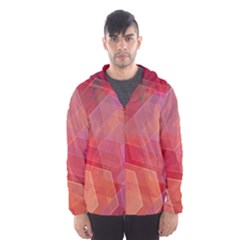 Abstract Background Texture Pattern Men s Hooded Windbreaker by Ravend