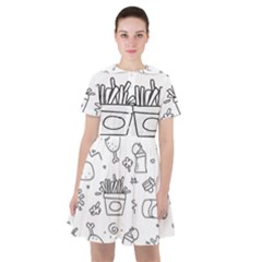 Set Chalk Out Scribble Collection Sailor Dress by Ravend