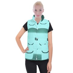Adventure Time Bmo Women s Button Up Vest by Sarkoni