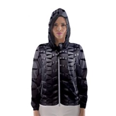 Tire Women s Hooded Windbreaker by Ket1n9