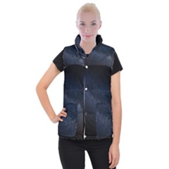 Cosmos Dark Hd Wallpaper Milky Way Women s Button Up Vest by Ket1n9